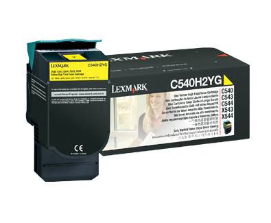 Lexmark - Hohe Ergiebigkeit - Gelb - Original