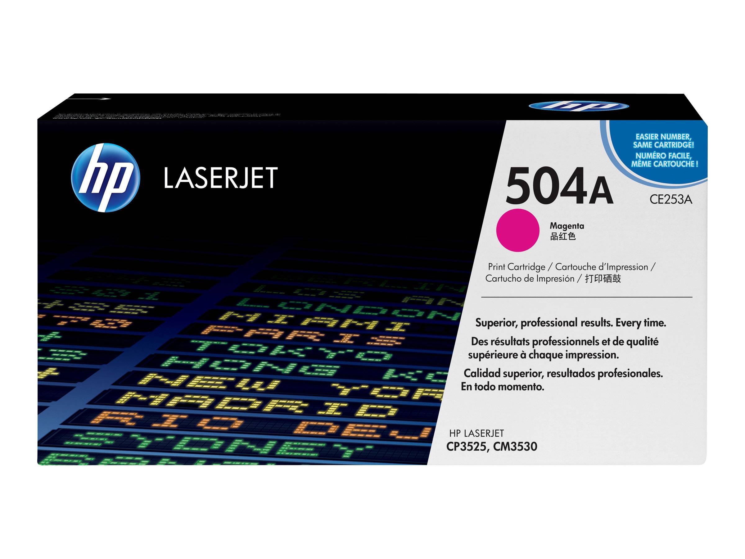 HP Toner 504A Original Magenta 7000 Seiten CE253A