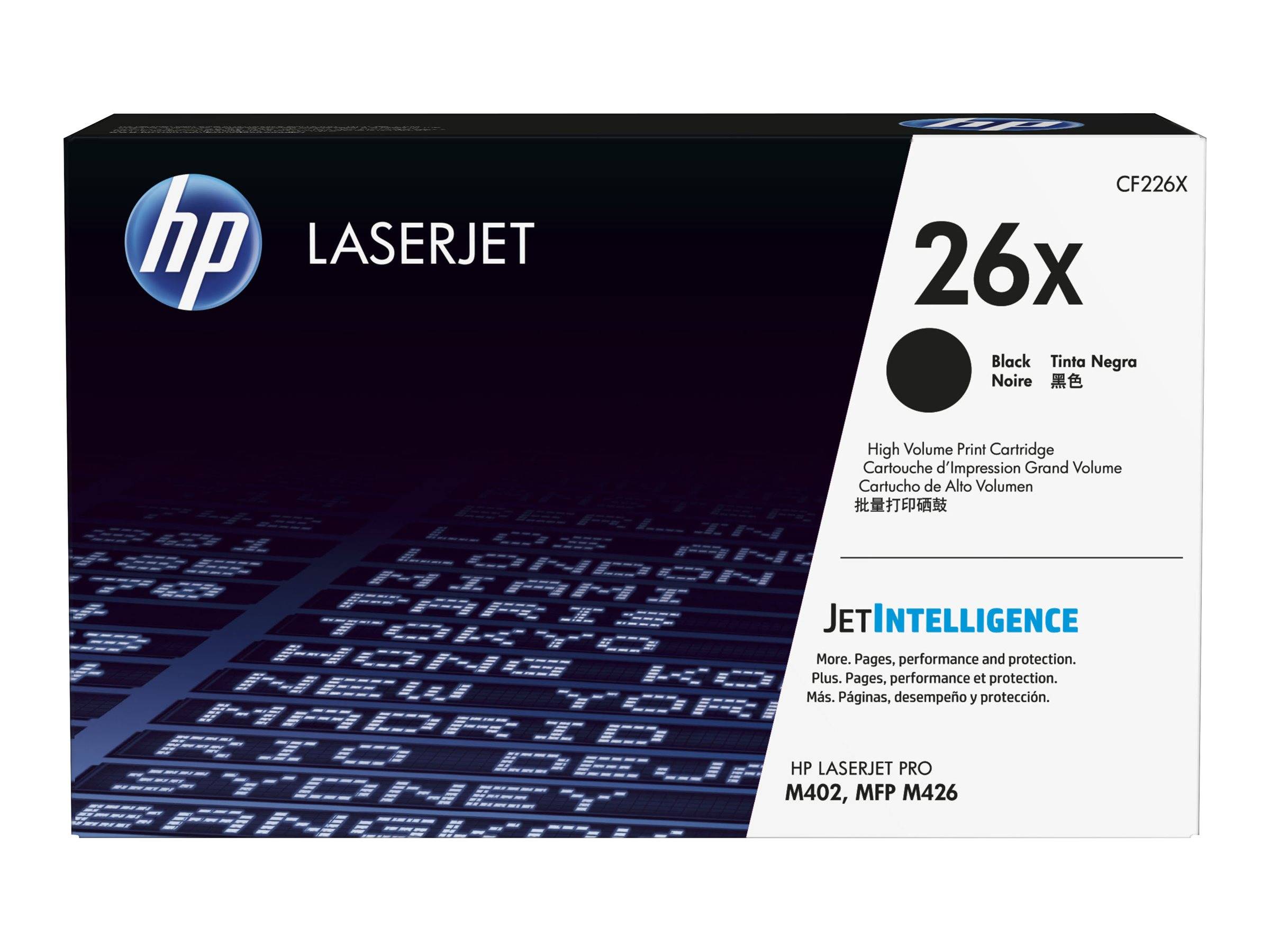 HP Toner 26X Original Schwarz 9000 Seiten CF226X
