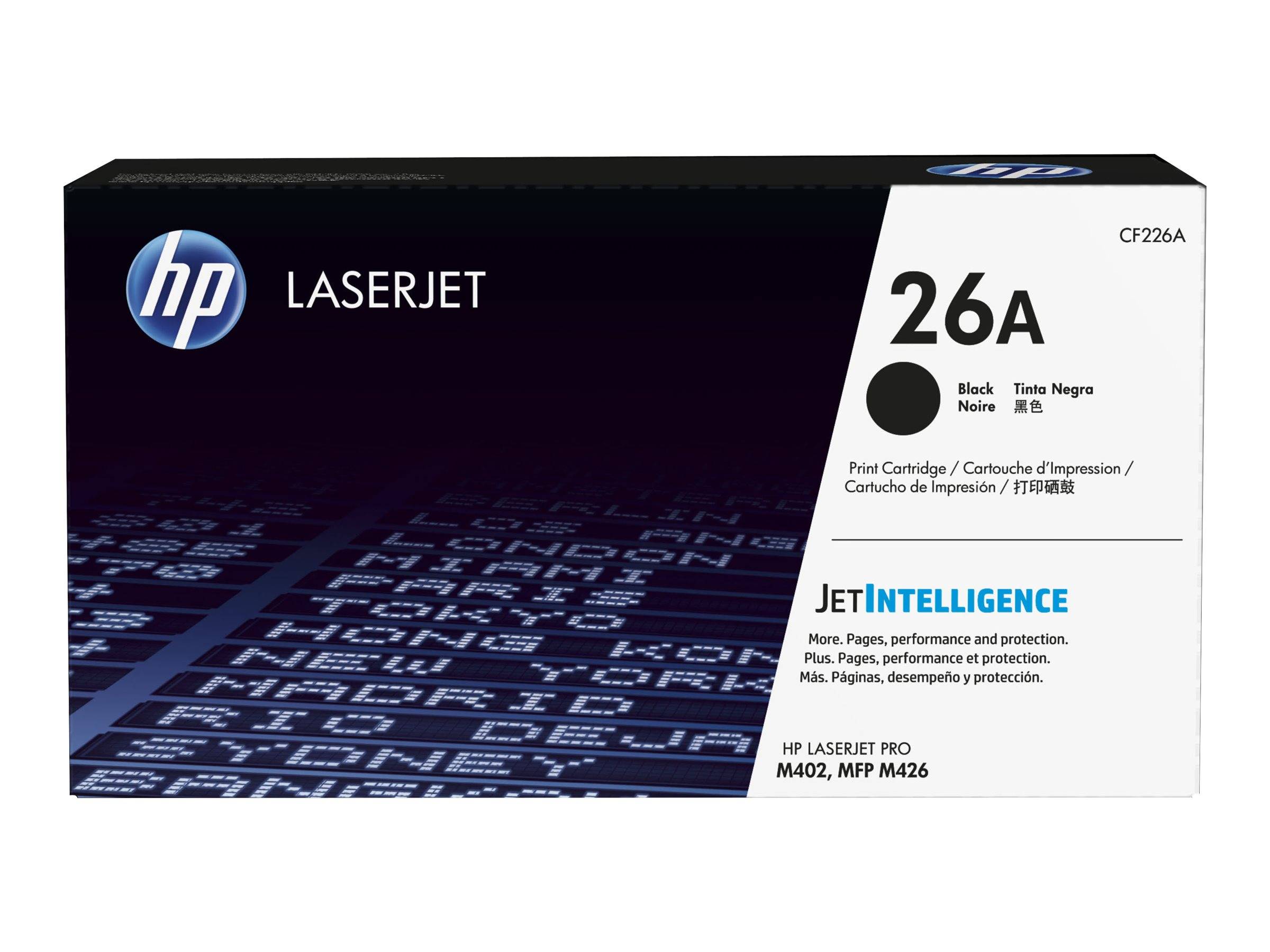 HP Toner 26A Original Schwarz 3100 Seiten CF226A