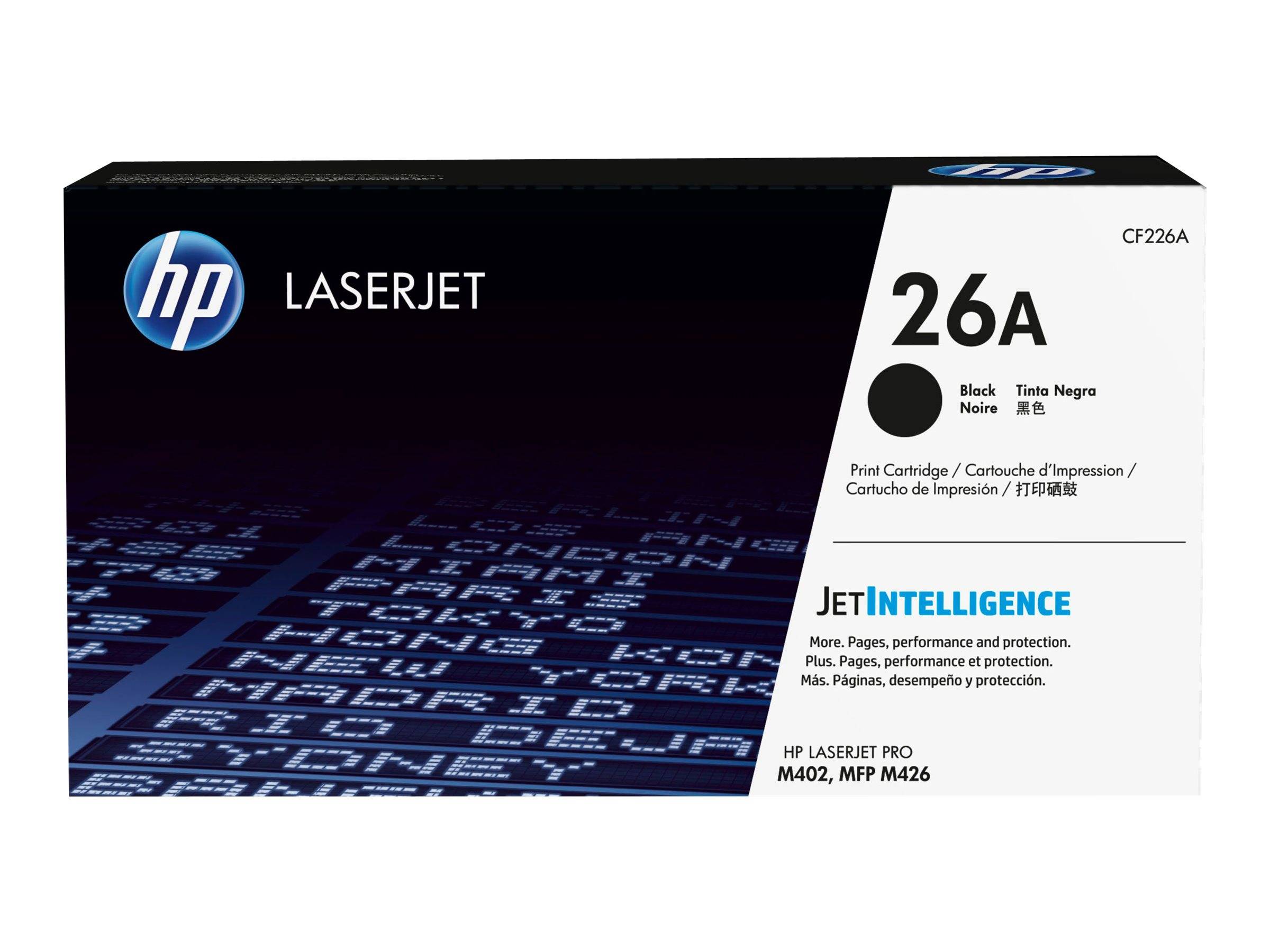 HP Toner 26A Original Schwarz 3100 Seiten CF226A
