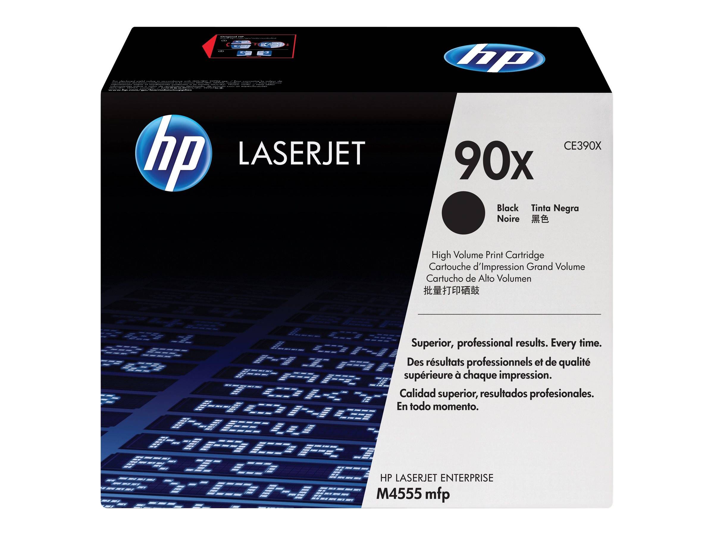 HP Toner 90X Original Schwarz 24000 Seiten CE390X