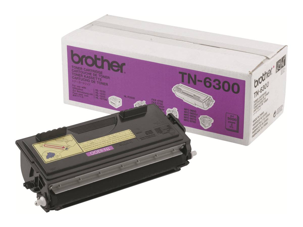 Brother Toner TN-6300 Original Schwarz 3000 Seiten TN6300
