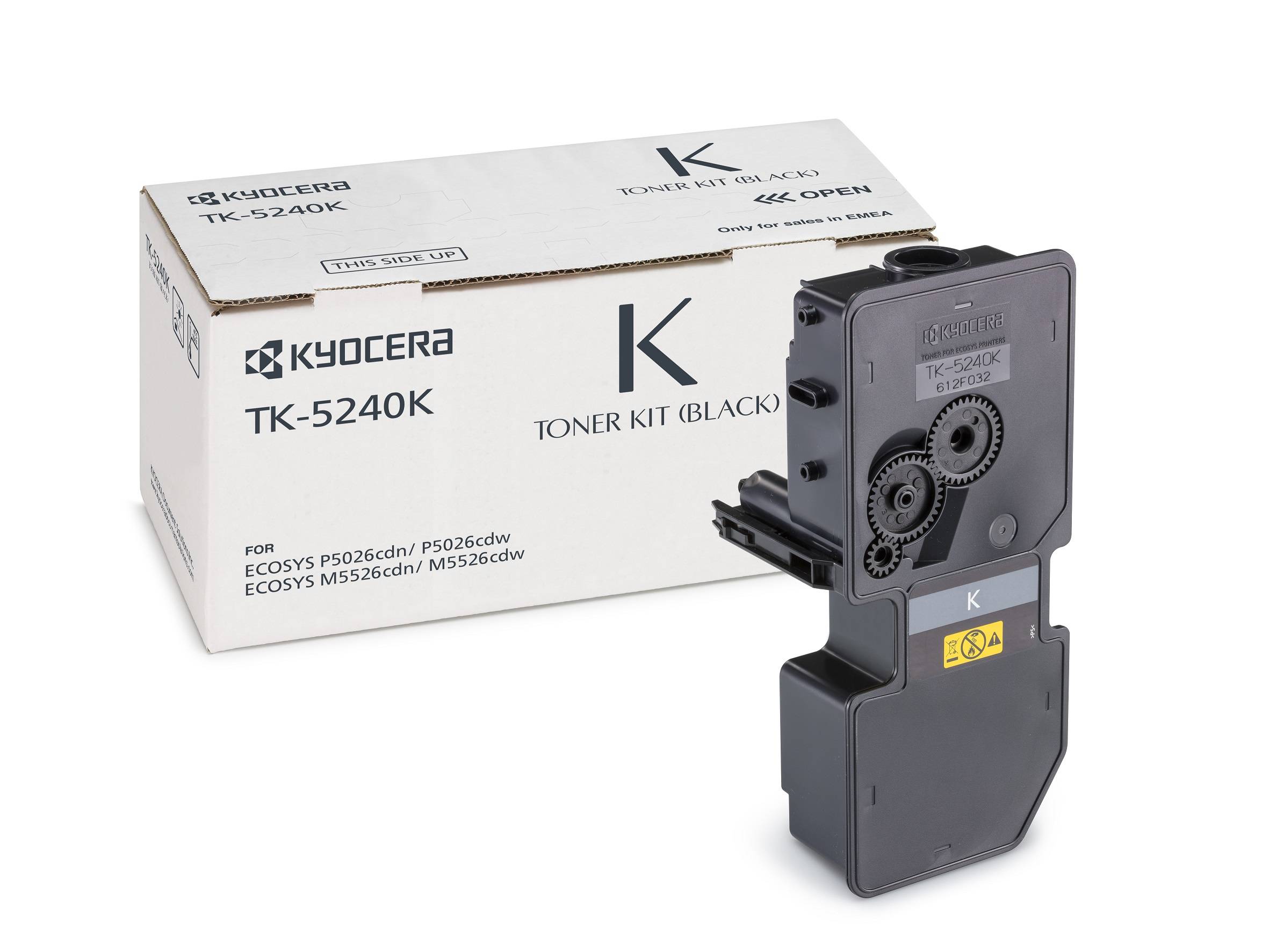 Kyocera Toner TK-5240K Original Schwarz 4000 Seiten 1T02R70NL0