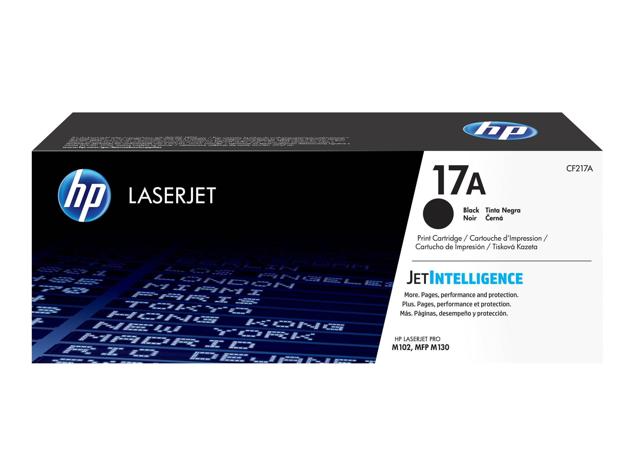 HP Toner 17A Original Schwarz 1600 Seiten CF217A