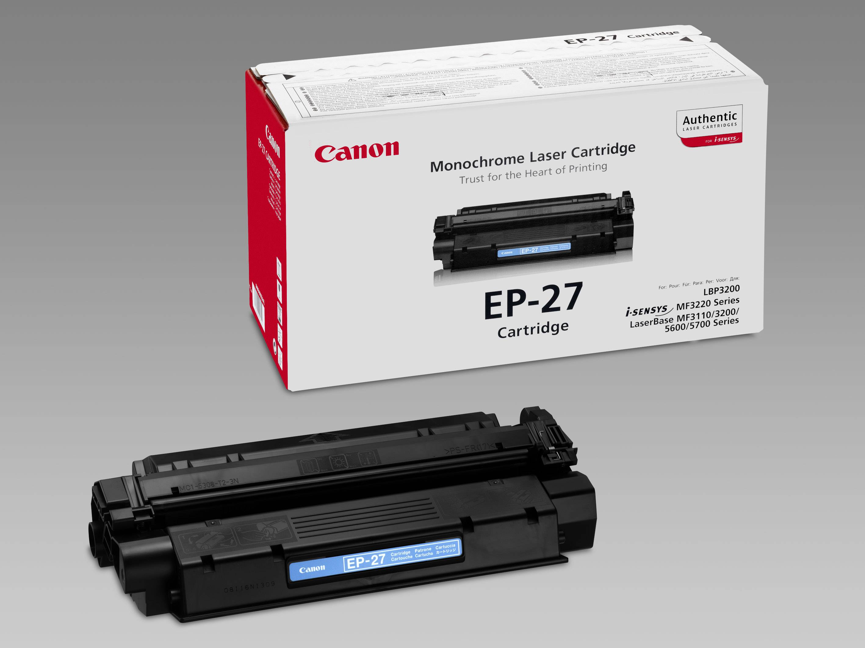 Canon Toner EP-27 Original Schwarz 2500 Seiten 8489A002