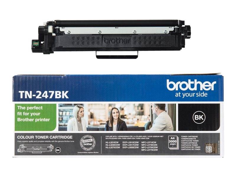 Brother Toner TN-247BK / TN247 Original Schwarz 3000 Seiten TN247BK