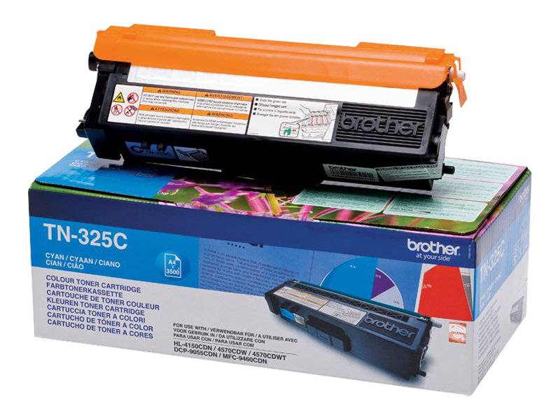 Brother Toner TN-325C Original Cyan 3500 Seiten TN325C
