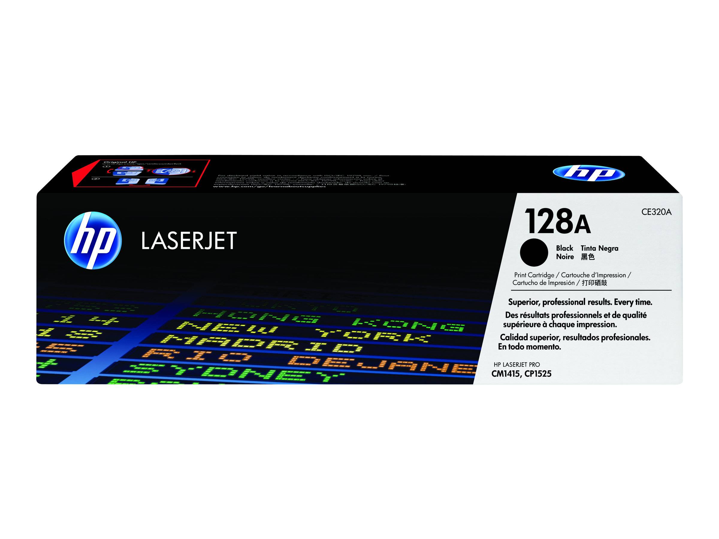 HP Toner 128A Original Schwarz 2000 Seiten CE320A