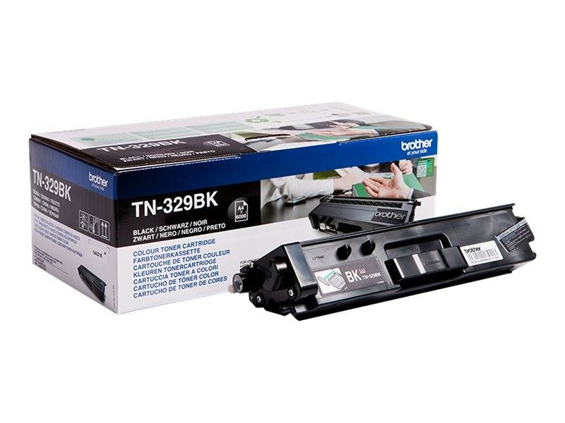 Brother TN329BK - Schwarz - original - Tonerpatrone