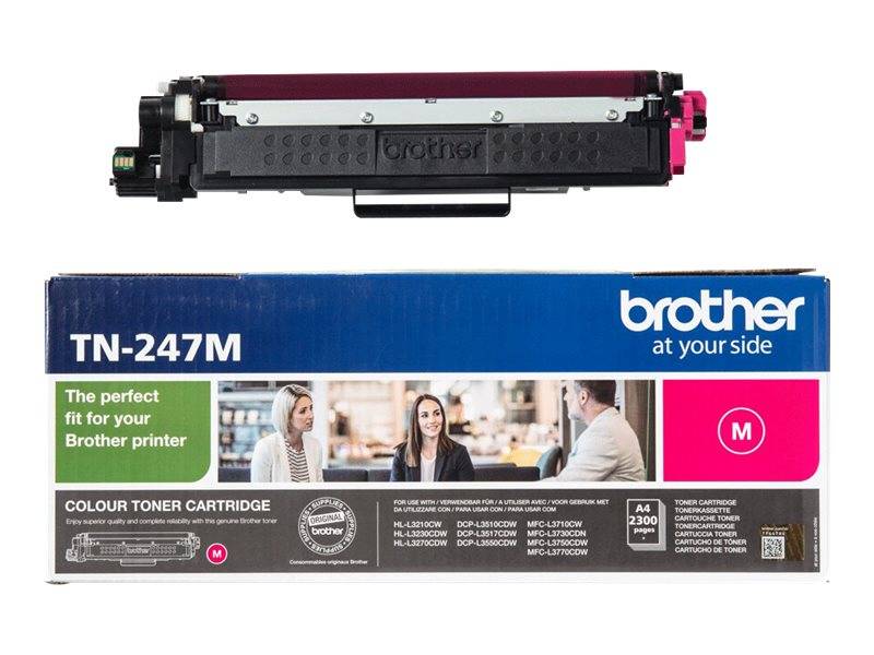 Brother Toner TN-247M / TN247 Original Magenta 2300 Seiten TN247M