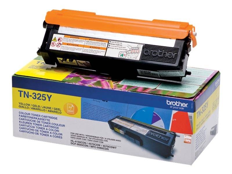Brother Toner TN-325Y Original Gelb 3500 Seiten TN325Y