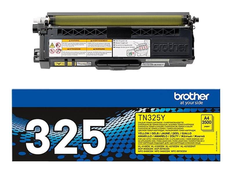Brother Toner TN-325Y Original Gelb 3500 Seiten TN325Y