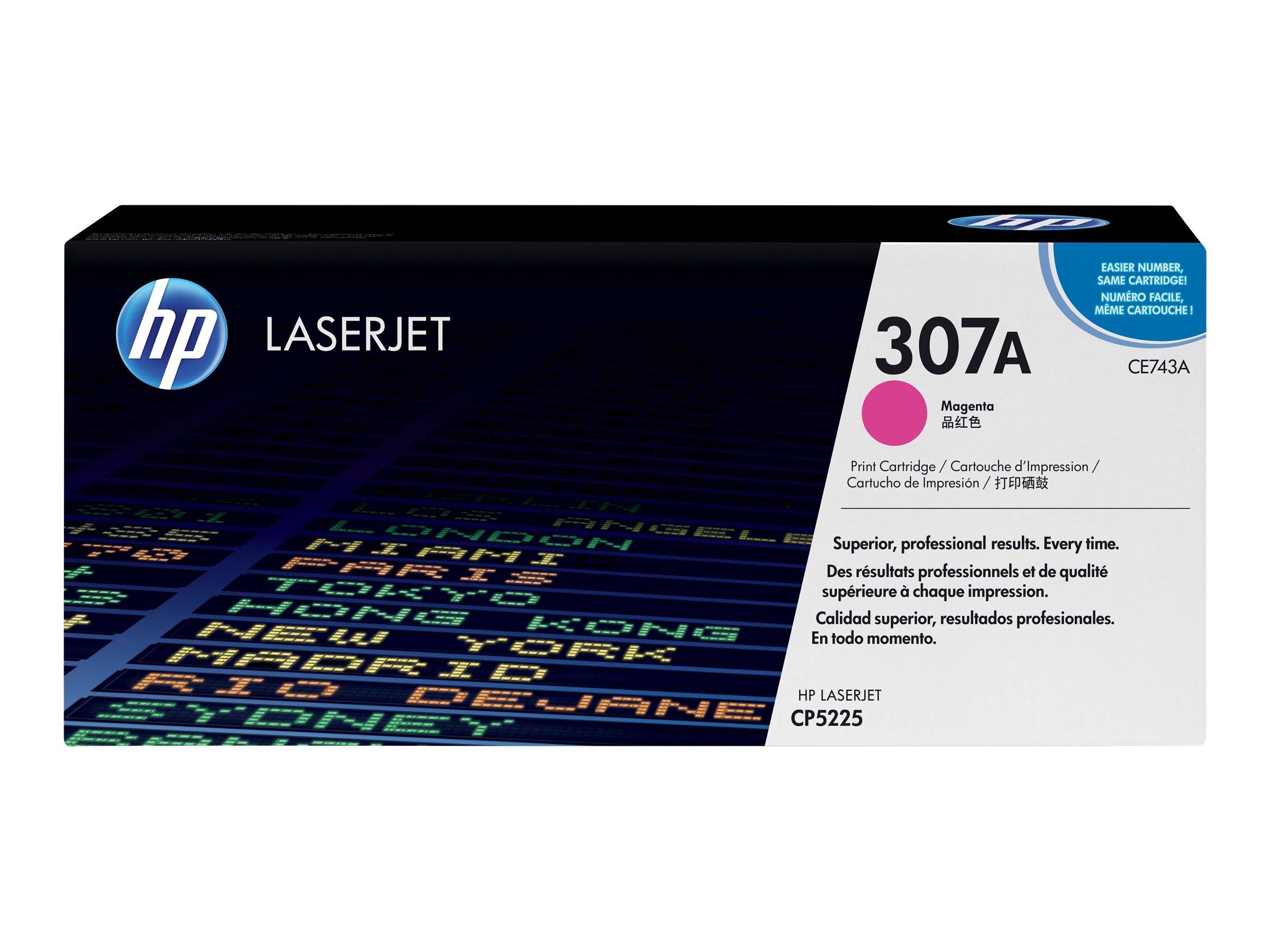 HP Toner 307A Original Magenta 7300 Seiten CE743A