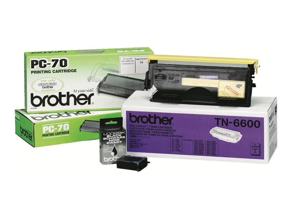 Brother Toner TN-6600 Original Schwarz 6000 Seiten TN6600