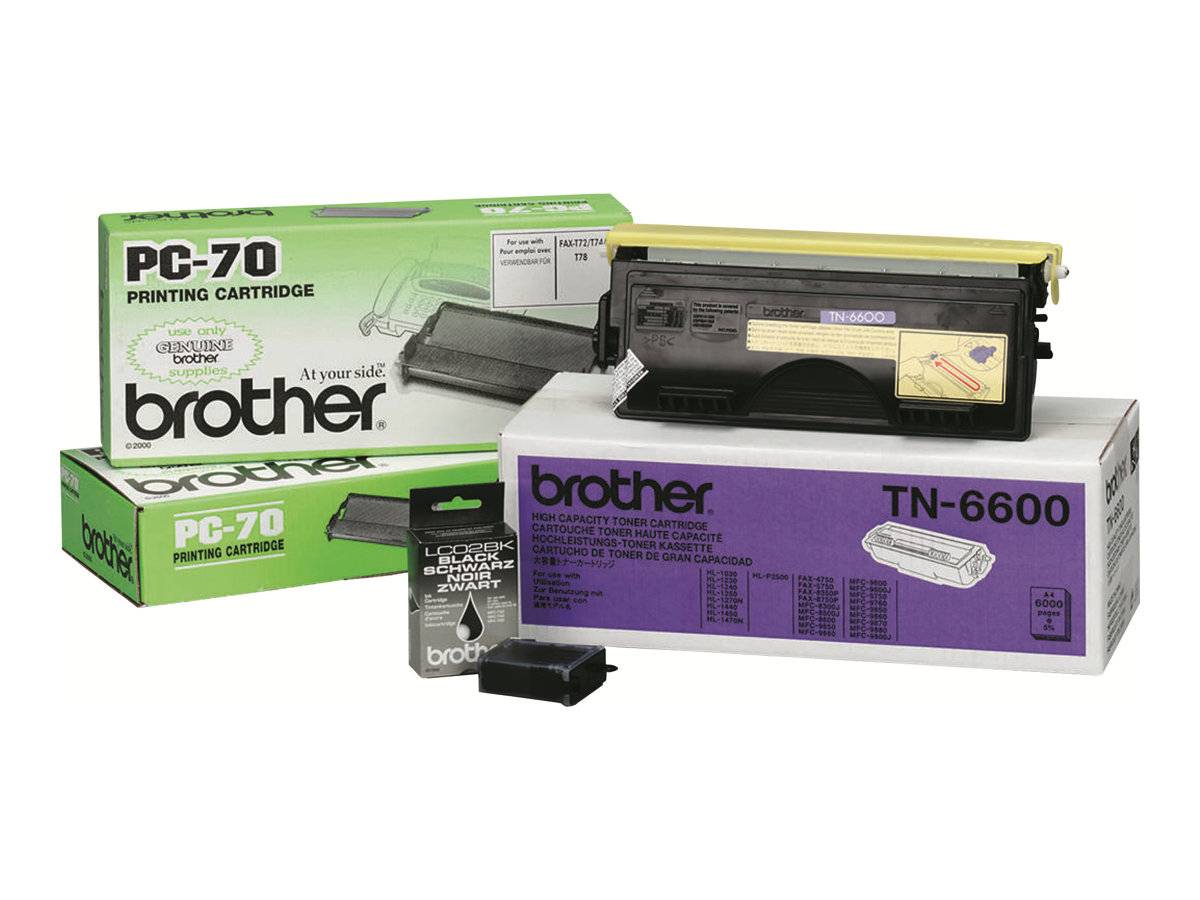 Brother Toner TN-6600 Original Schwarz 6000 Seiten TN6600