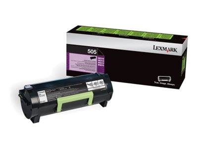 Lexmark Toner 502 Original Schwarz 1500 Seiten 50F2000