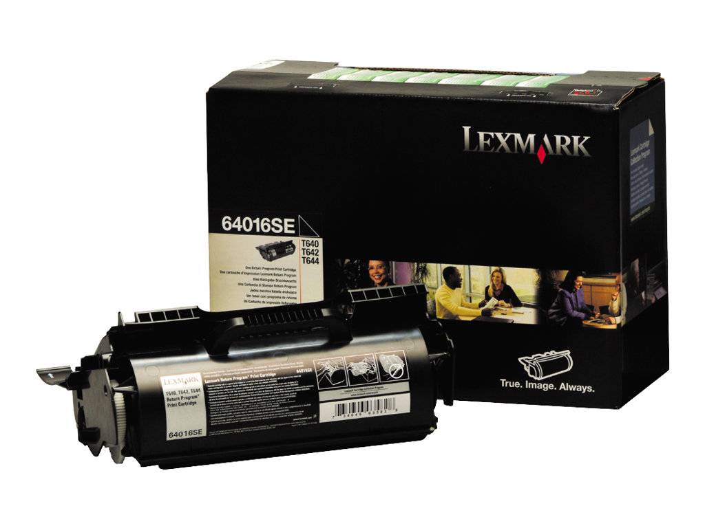 Lexmark Rückgabe Tonerkassette T640 T642 T644 Original Schwarz 6000 Seiten 64016SE
