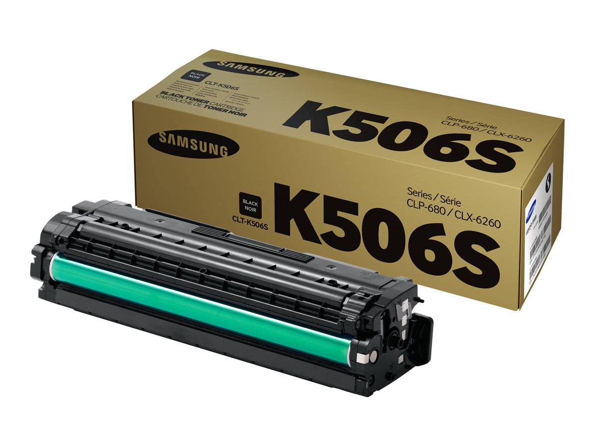 HP - Samsung CLT-K506S - Schwarz - Original - Tonerpatrone (SU180A)