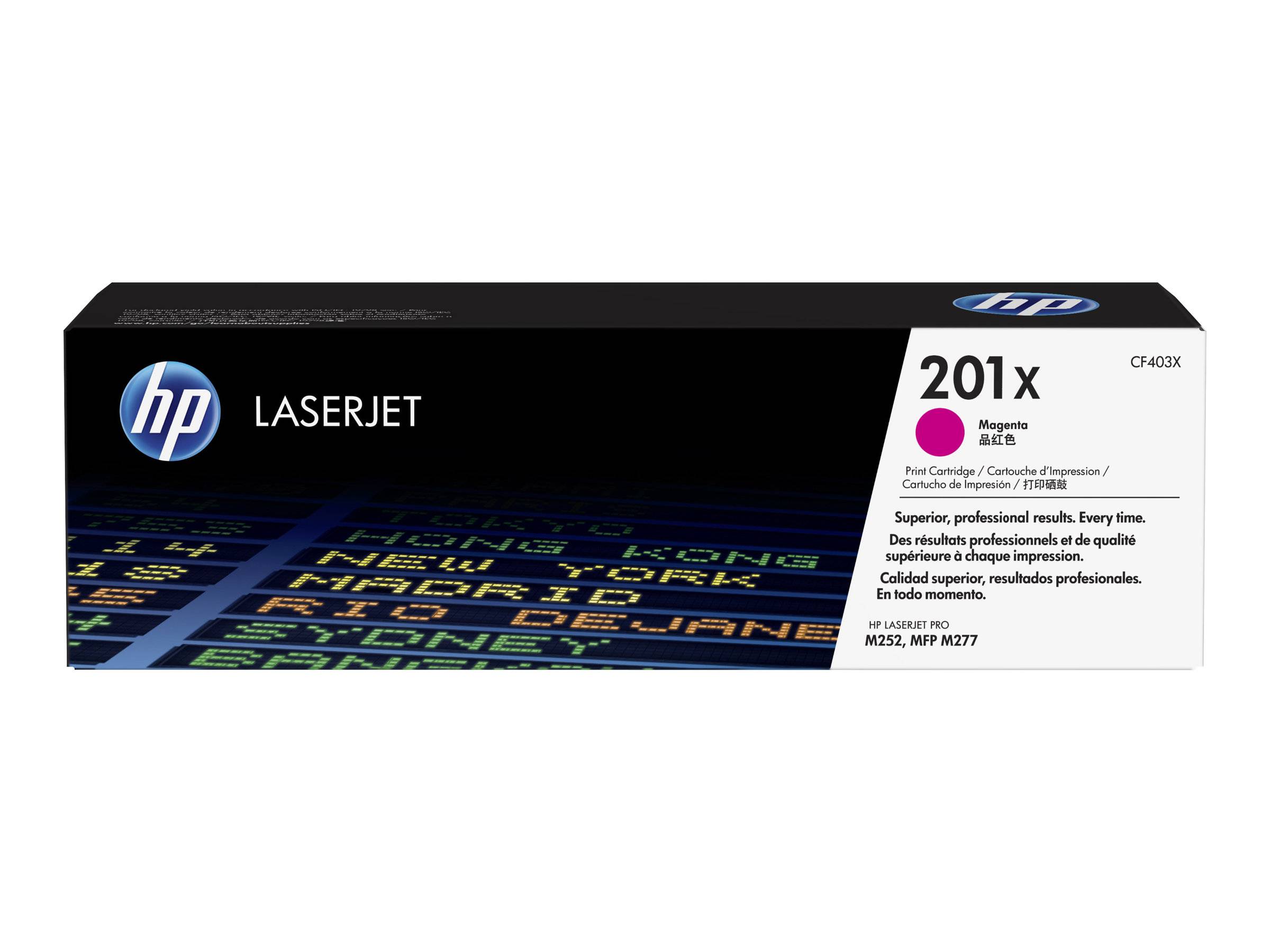 HP Toner 201X Original Magenta 2300 Seiten CF403X