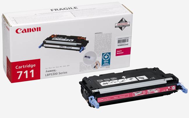 Canon Toner 711 M Original Magenta 6000 Seiten 1658B002