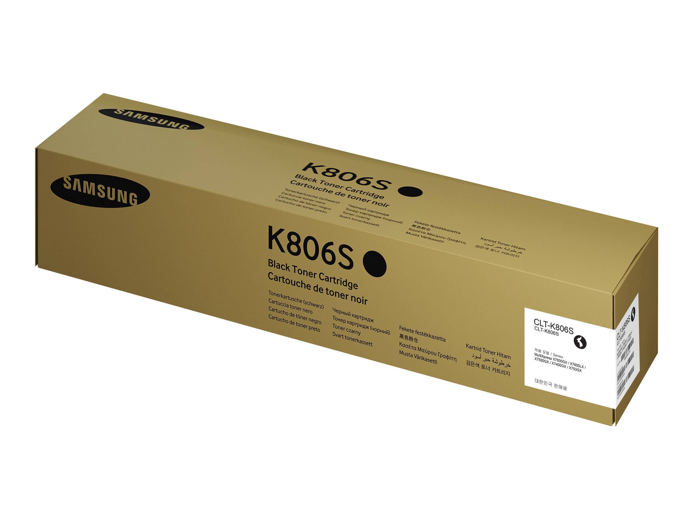 HP - Samsung CLT-K806S - Schwarz - Original - Tonerpatrone (SS593A)