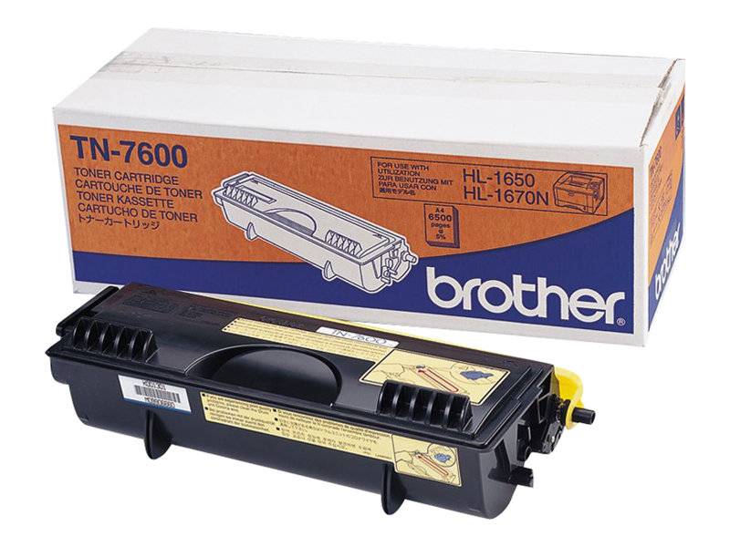 Brother TN7600 - Schwarz - Original - Tonerpatrone - für Brother DCP-8020, 8025, HL-1650, 1670, 1850, 1870, 5030, 5040,