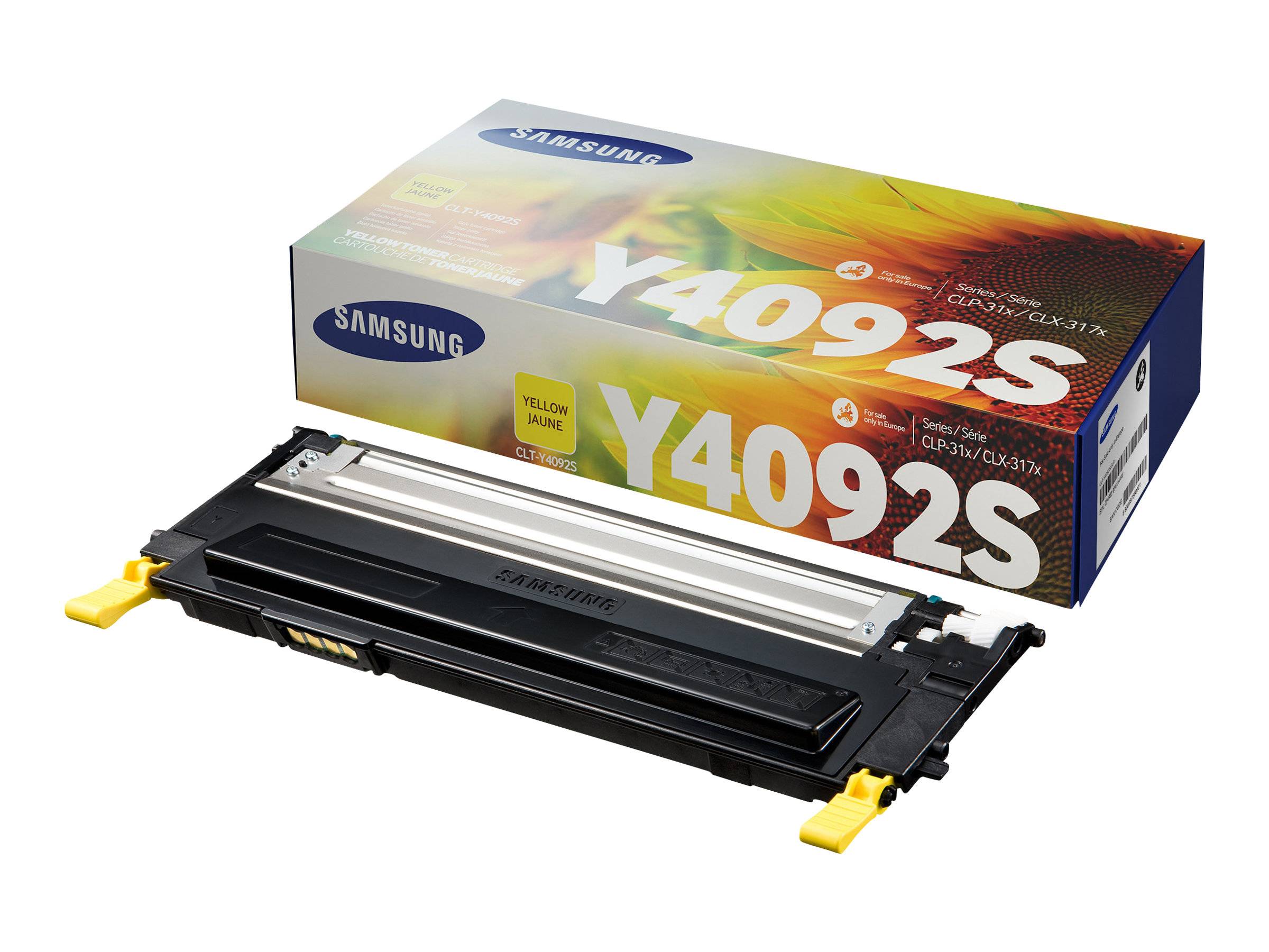 HP ersetzt Samsung CLT Y4092S Gelb Tonerpatrone Multimedia-Technik Toner HP