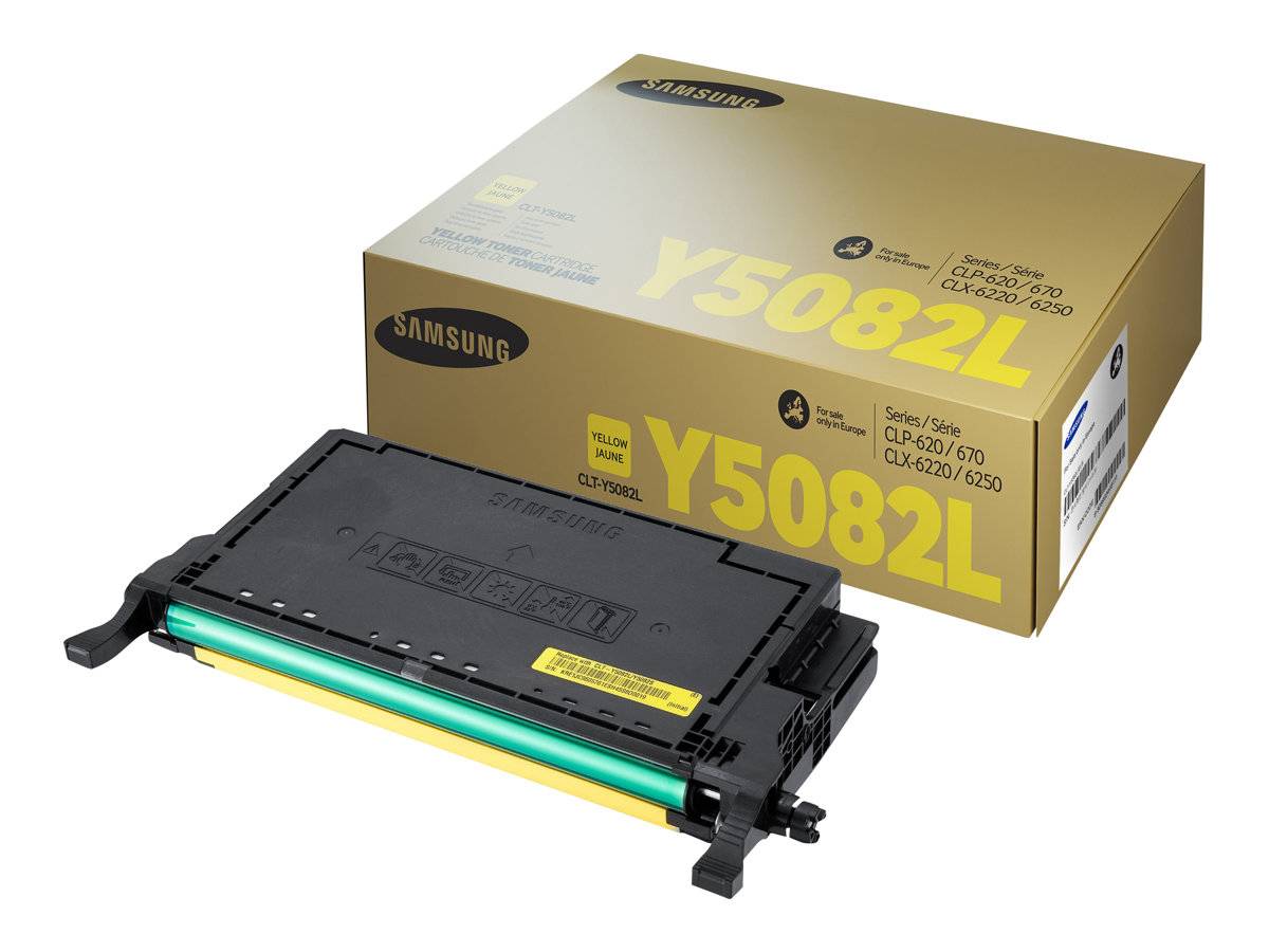 HP - Samsung CLT-Y5082L - Hohe Ergiebigkeit - Gelb - Original - Tonerpatrone (SU532A)