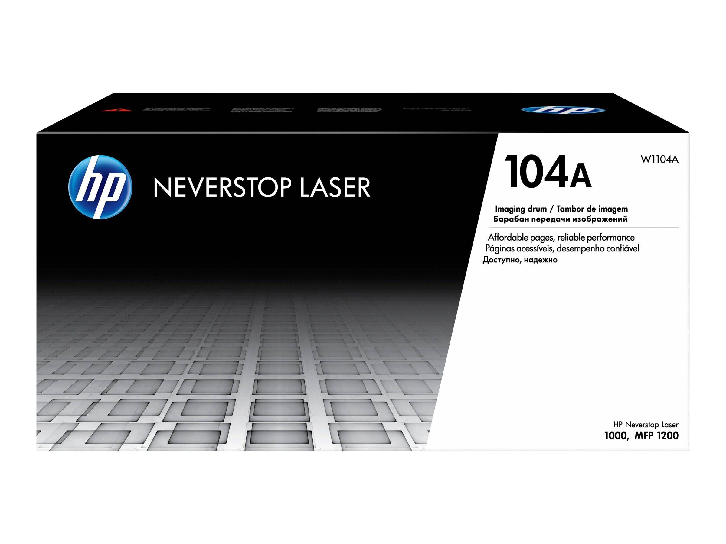 HP 104A - Schwarz - original - Trommeleinheit - für Neverstop Laser 1000a, 1000n, 1000w, MFP 1200a, MFP 1200n, MFP 1200n