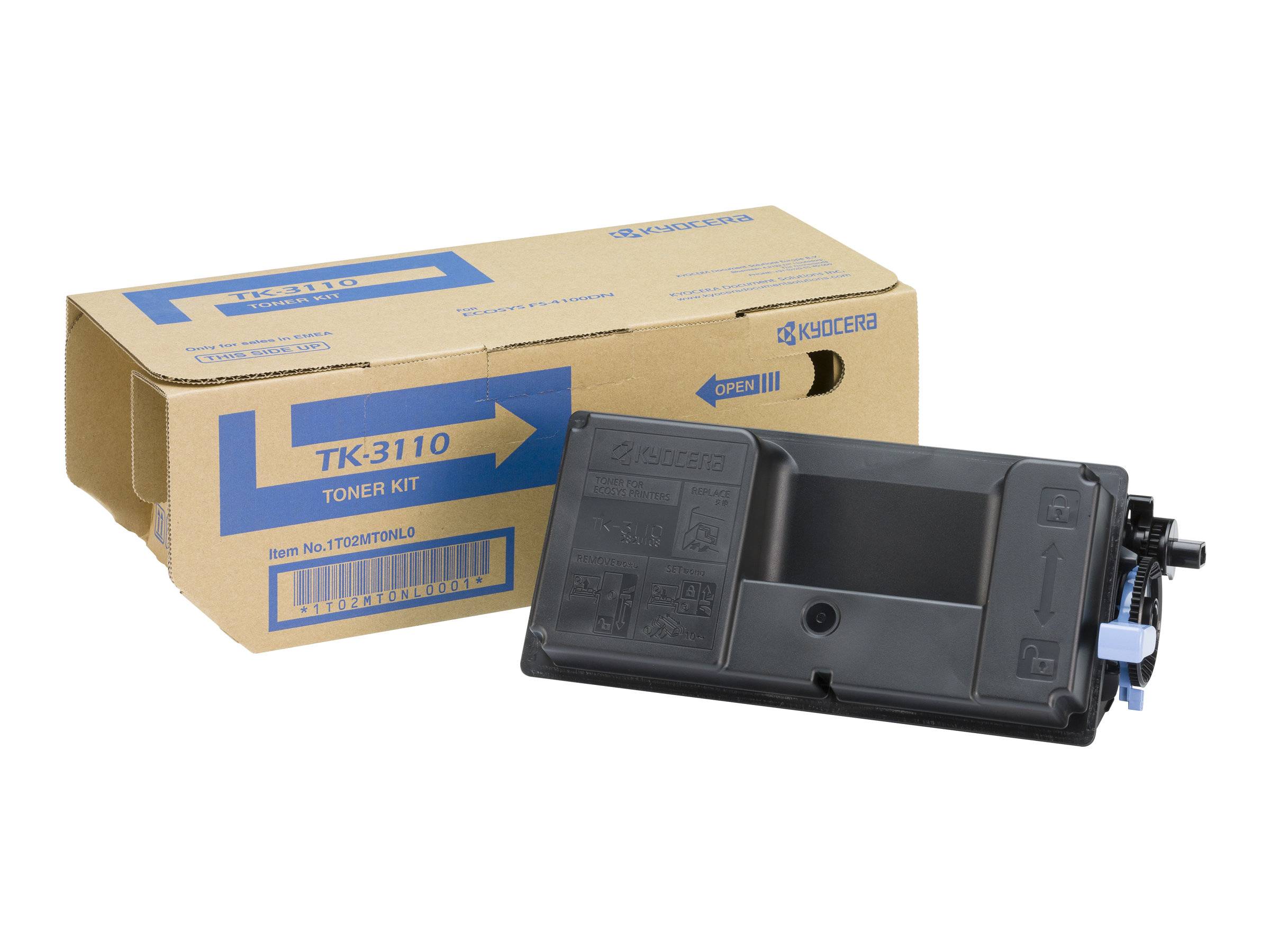 Kyocera Tonerkassette TK-3110 Original Schwarz 15500 Seiten 1T02MT0NL0