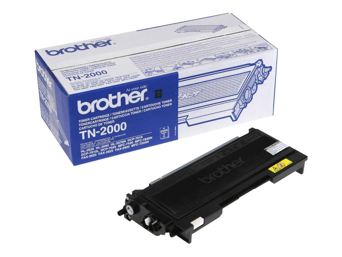 Brother Toner TN-2000 Original Schwarz 2500 Seiten TN2000