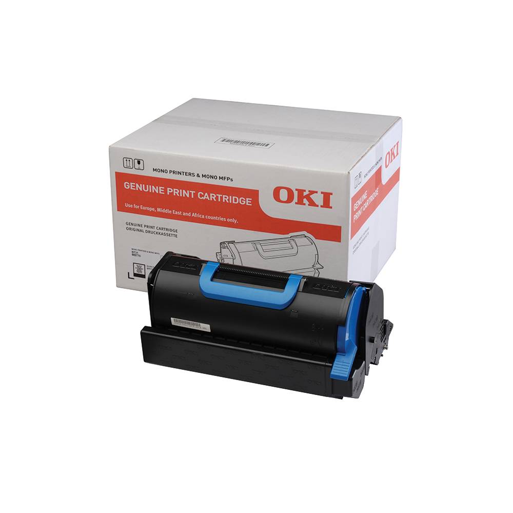 OKI - Schwarz - Original - Tonerpatrone - für MB770dfnfax, 770dn, 770dnfax