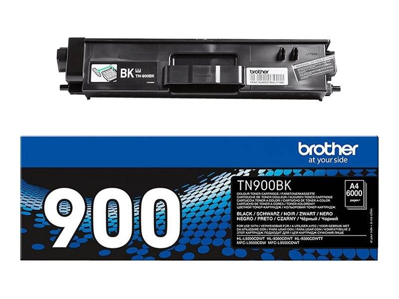 Brother Toner TN-900BK Original Schwarz 6000 Seiten TN900BK