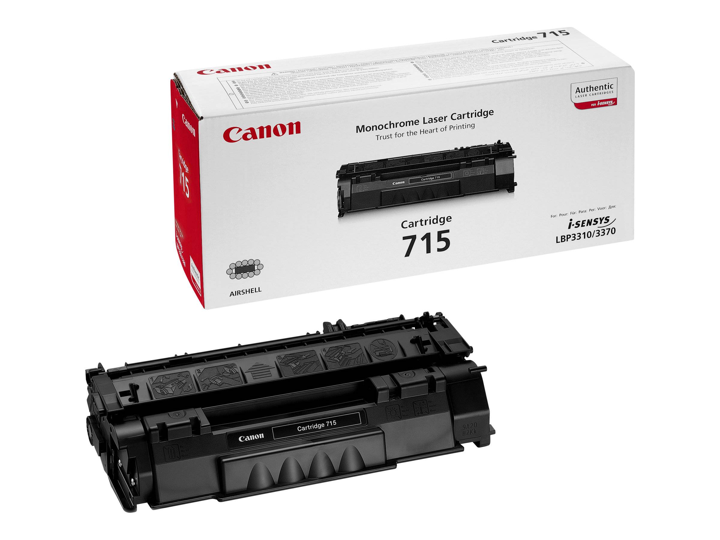 Canon Toner 715 Original Schwarz 3000 Seiten 1975B002