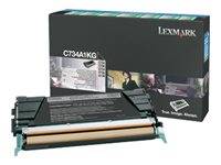 Lexmark Rückgabe Tonerkassette C734 C736 X734 X736 X738 Original Schwarz 8000 Seiten C734A1KG