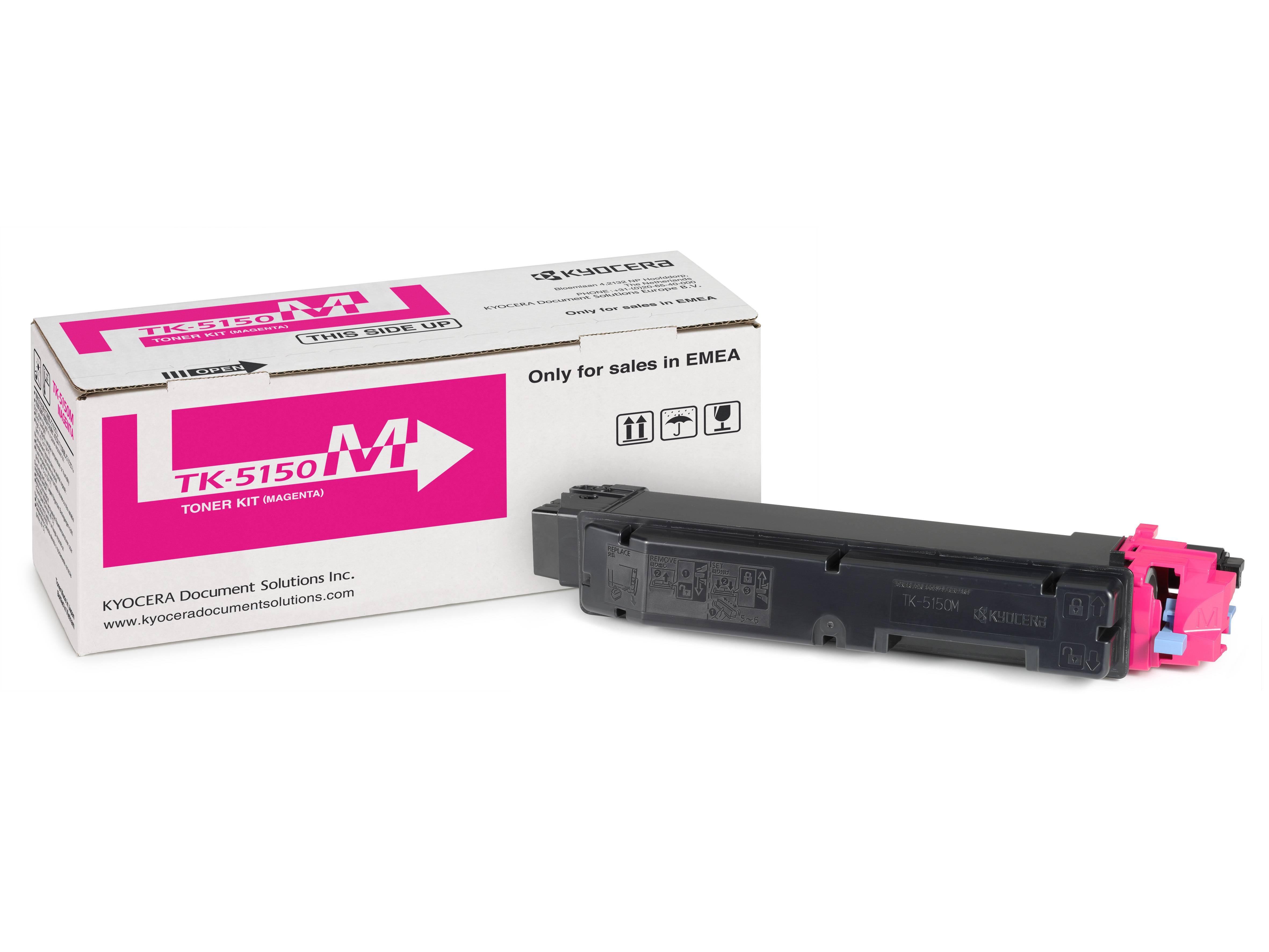 Kyocera Toner TK-5150M Original Magenta 10000 Seiten 1T02NSBNL0