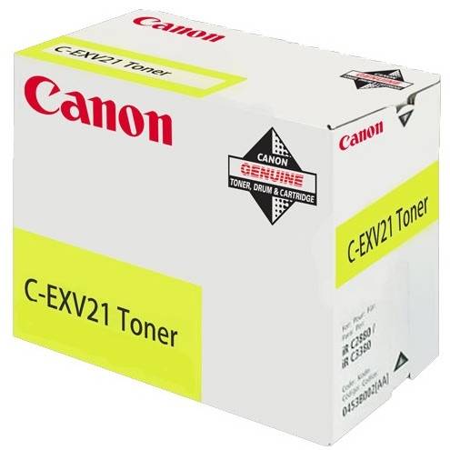 Canon Toner C-EXV 21 Original Gelb 14000 Seiten 0455B002