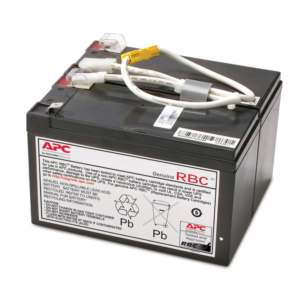APC Batterie USV-Anlagen-Akku ersetzt Original-Akku (Original) RBC5 Passend für Marke APC