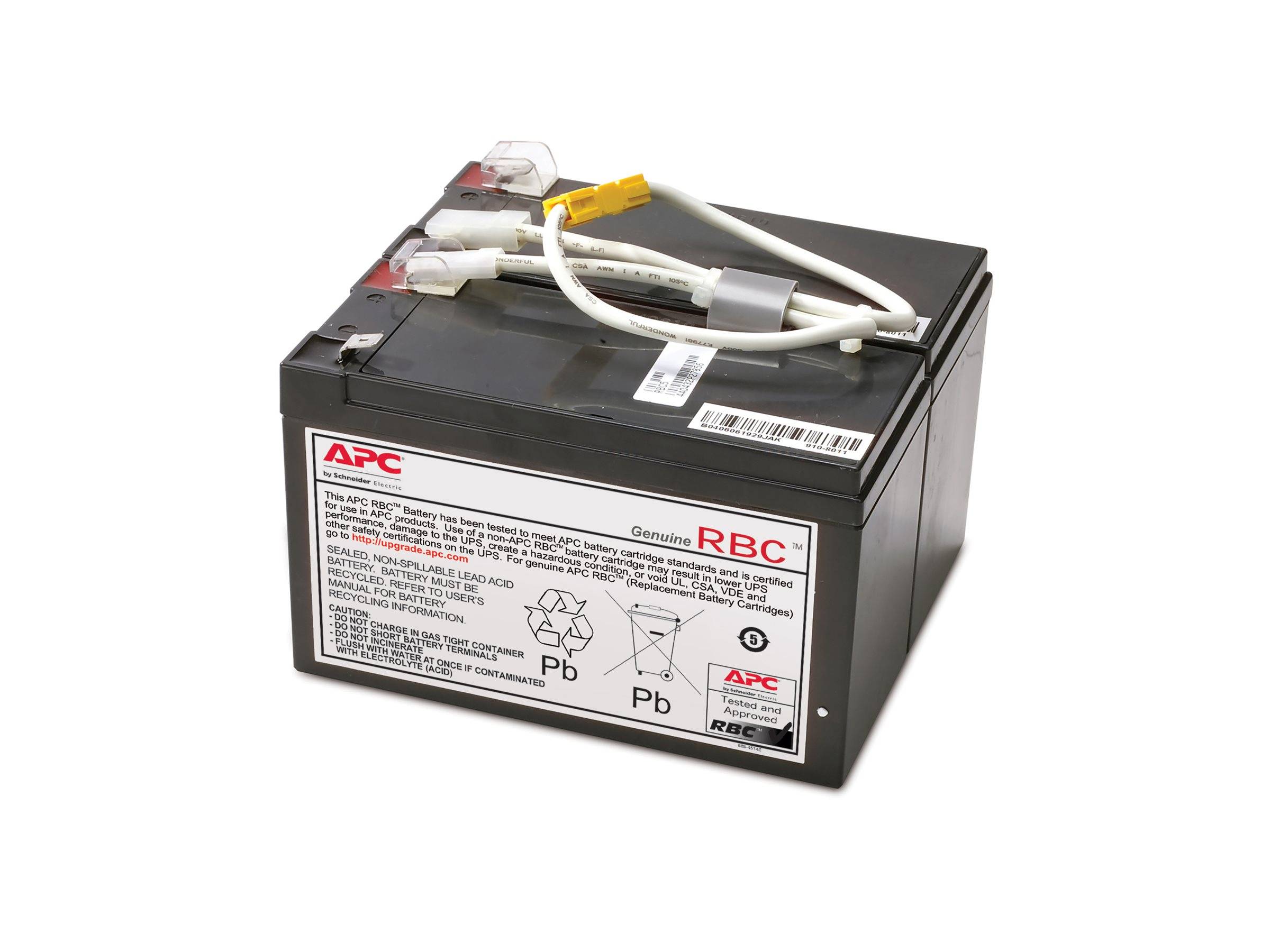 APC Batterie USV-Anlagen-Akku ersetzt Original-Akku (Original) RBC5 Passend für Marke APC