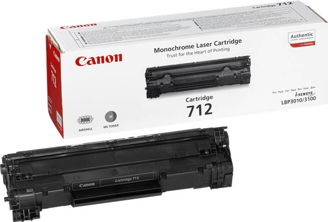 Canon 712 - Schwarz - Original - Tonerpatrone
