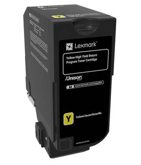 Lexmark - Hohe Ergiebigkeit - Gelb - Original