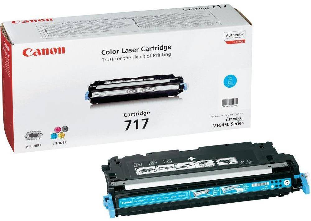 Canon Toner 717 C Original Cyan 4000 Seiten 2577B002
