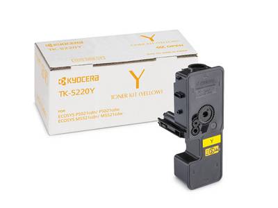 Kyocera Toner TK-5220Y Original Gelb 1200 Seiten 1T02R9ANL1