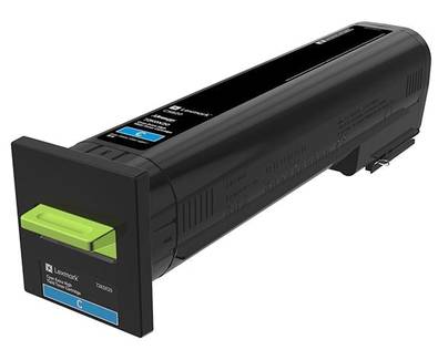 Lexmark Tonerkassette CS820 CX820 CX825 Original Cyan 22000 Seiten 72K0X20