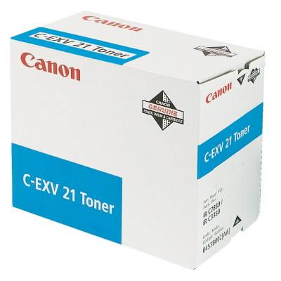 Canon Toner C-EXV 21 Original Cyan 14000 Seiten 0453B002