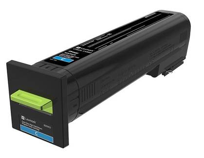 Lexmark Tonerkassette CX825 CX860 Original Cyan 22000 Seiten 82K2XC0