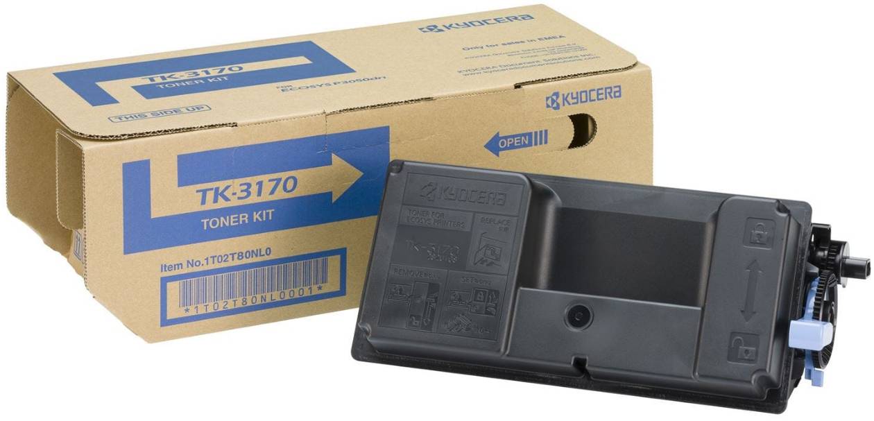 Kyocera Toner TK-3170 Original Schwarz 15500 Seiten 1T02T80NL0