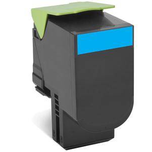 Lexmark Toner CX410de Original Cyan 3000 Seiten 80C2HCE