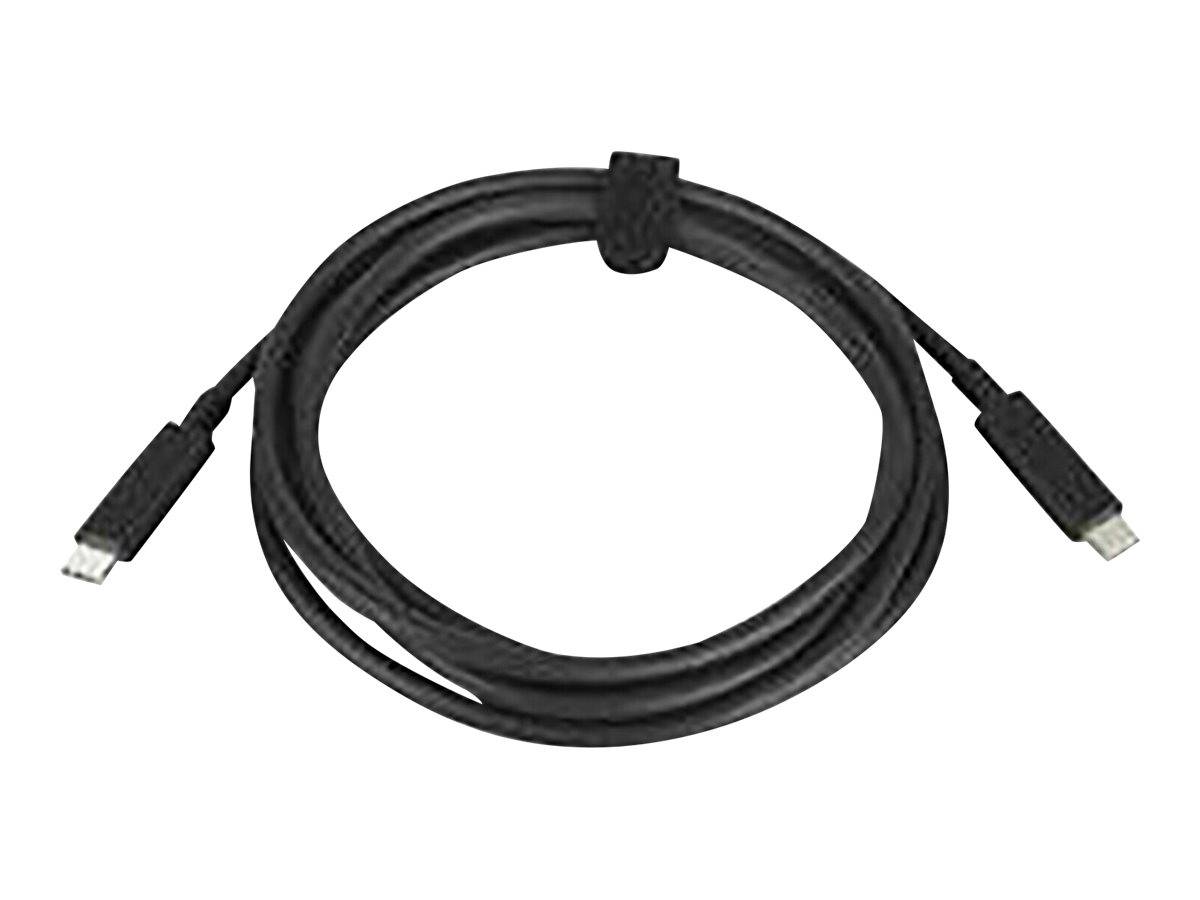 HP USB-Kabel USB-C® Stecker, USB-C® Stecker 1.80 m Schwarz 5AR72AA